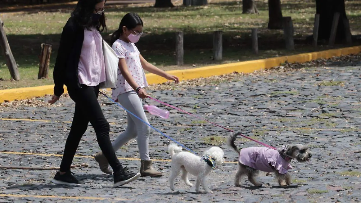 Gente en el Parque Metropolitano